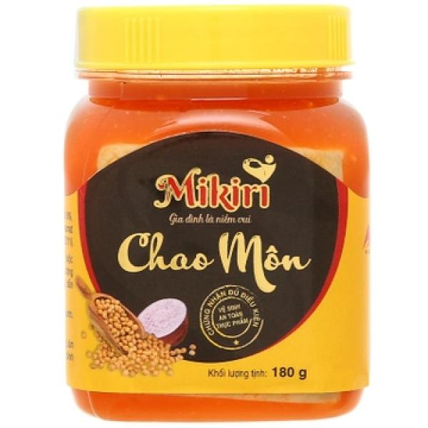 Chao khoai môn Mikiri hũ 180g